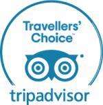 The image shows the TripAdvisor logo, with a “Top Choices” badge and an owl icon, in blue.